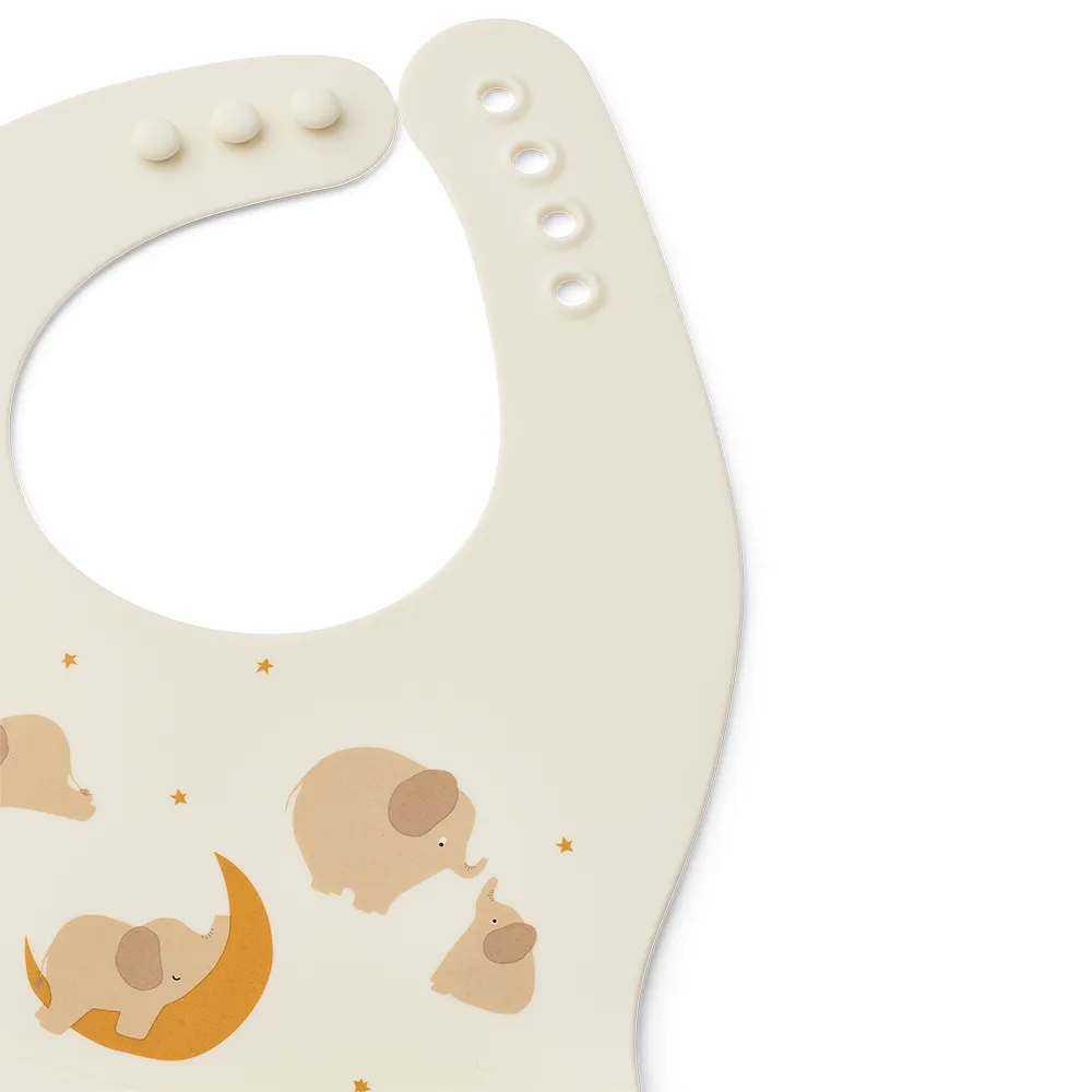 Liewood Ember Smekke 2-pack Elephant / Creme de la creme