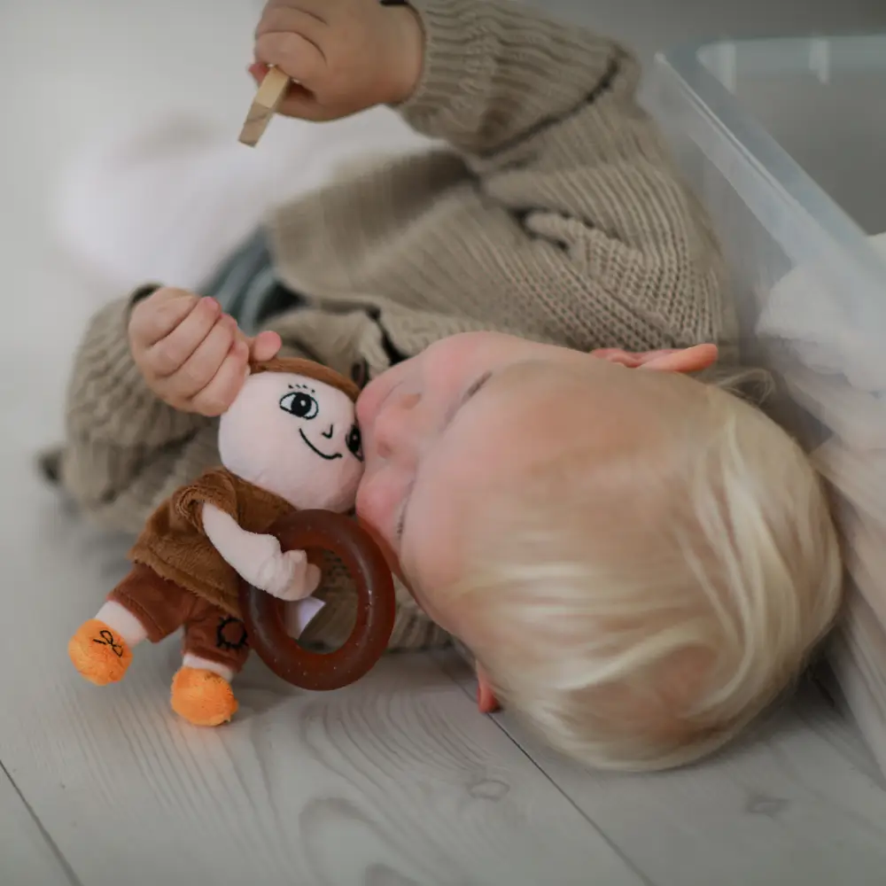 Rätt start Alfons Åberg Bitelek med naturgummi-ring