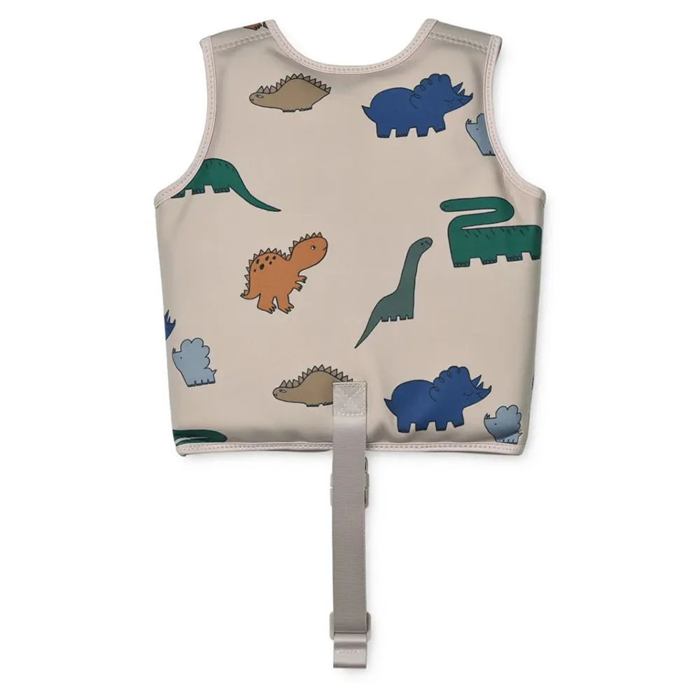 Liewood Dove Badevester Dinosaurs/Mist