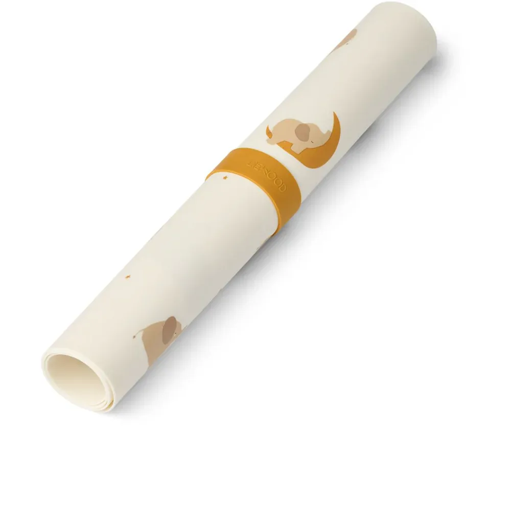 Liewood Jude spisebrikke Elephant / Creme de la creme