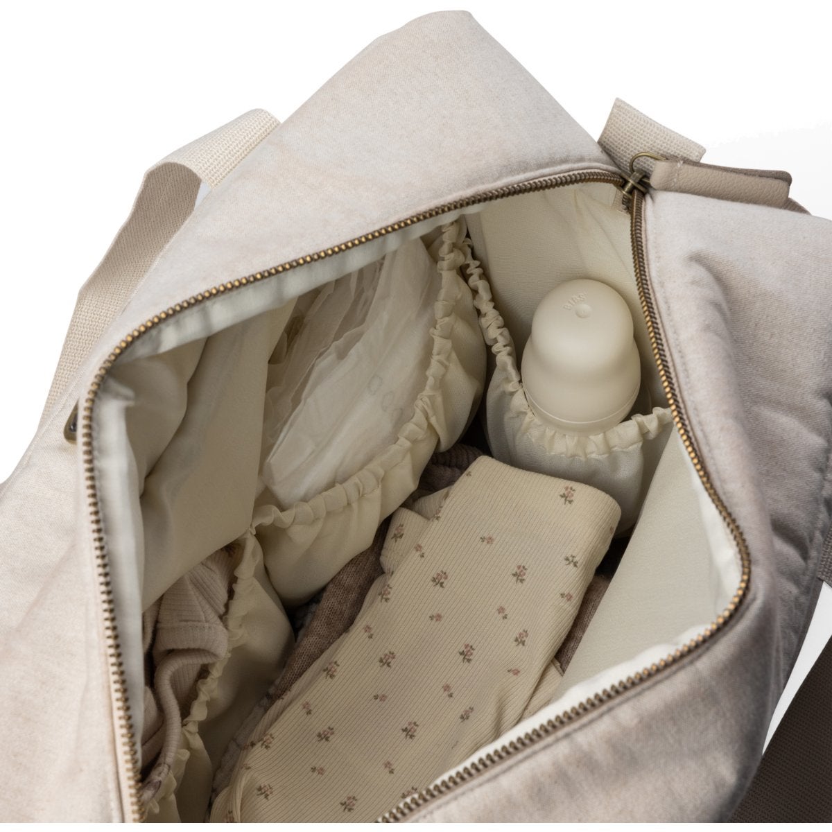 Sebra On-the-go stellebag morning beige melange