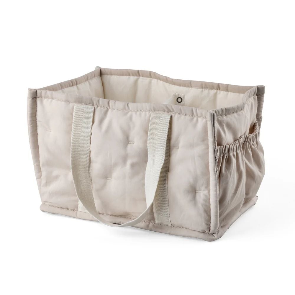 Sebra diaper caddy beige