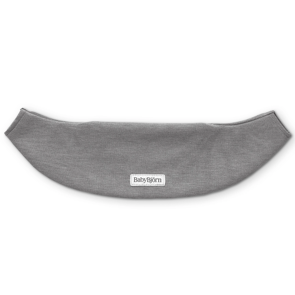 Babybjörn smekkebærer Mini og Move Jersey Light Grey 2-pakning