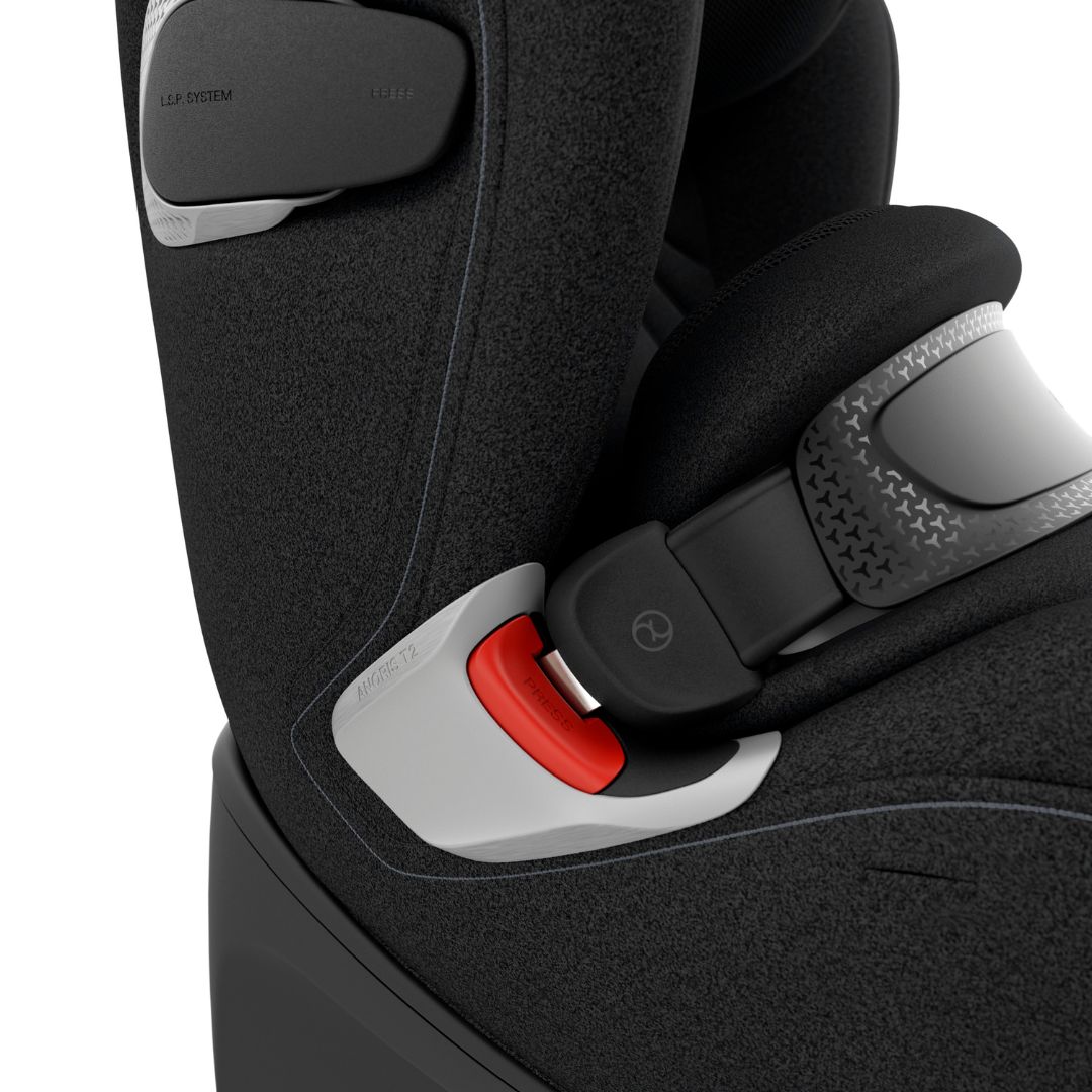 Cybex Anoris T2 bilstol med kollisjonspute i-size Plus Sepia Black
