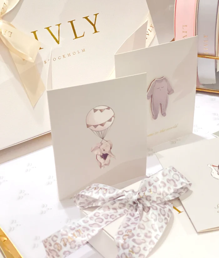 Livly Flying Elephant Gratulasjonskort