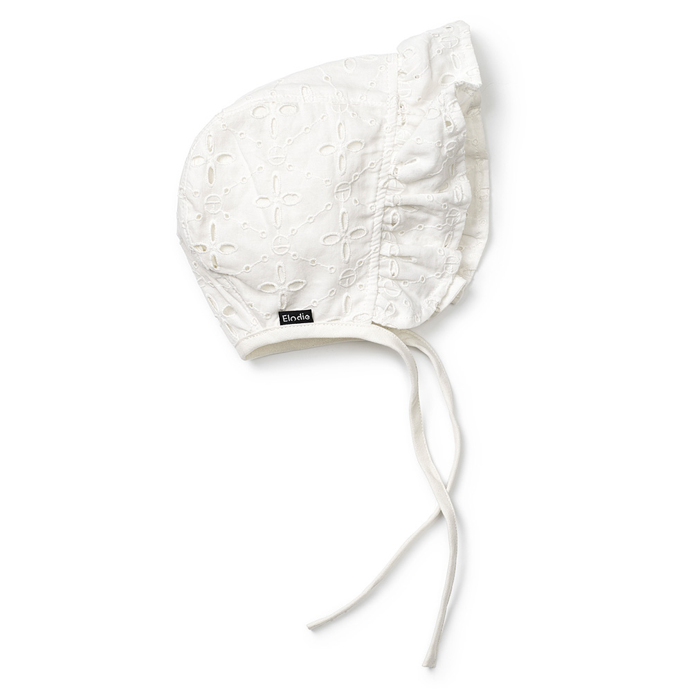Elodie Baby Hat t Embroidery Anglaise 6-12m