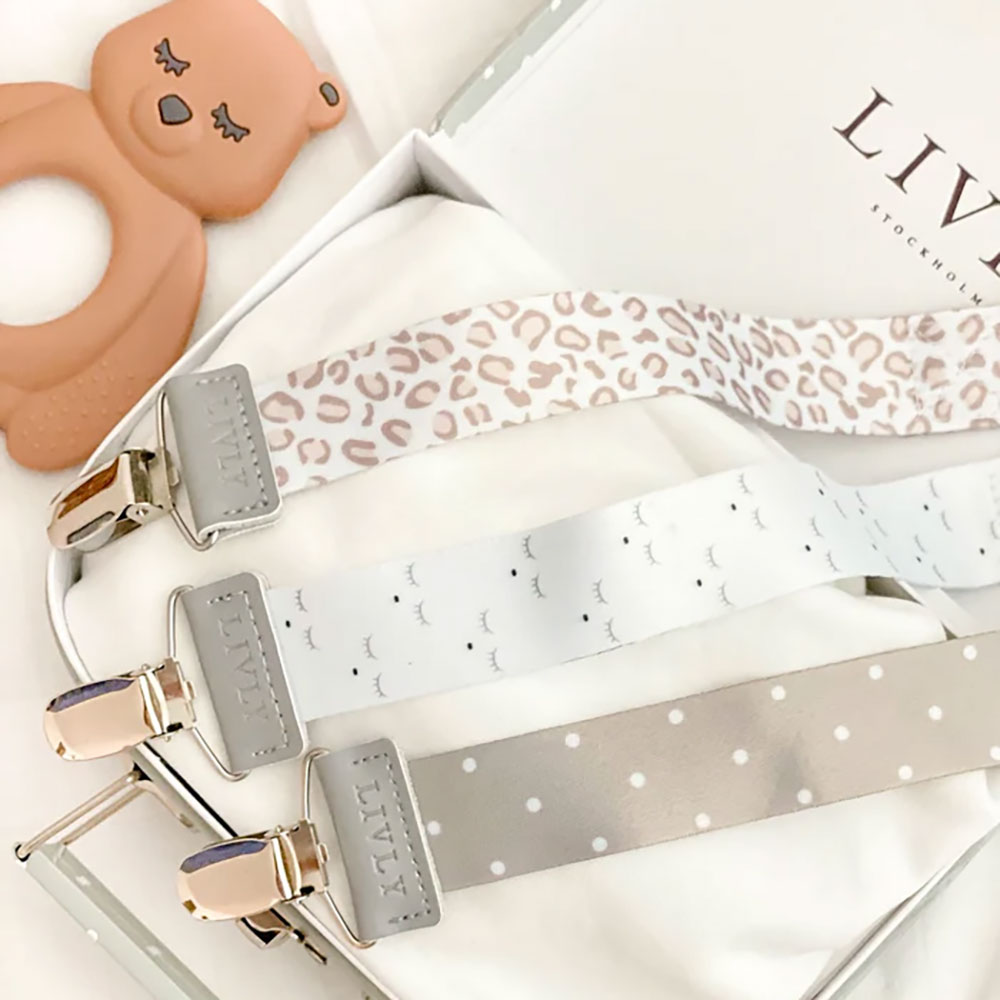 Livly Smokkholder Leo Beige