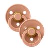 BIBS duk 2-pakning 6-18m fersken/fersken