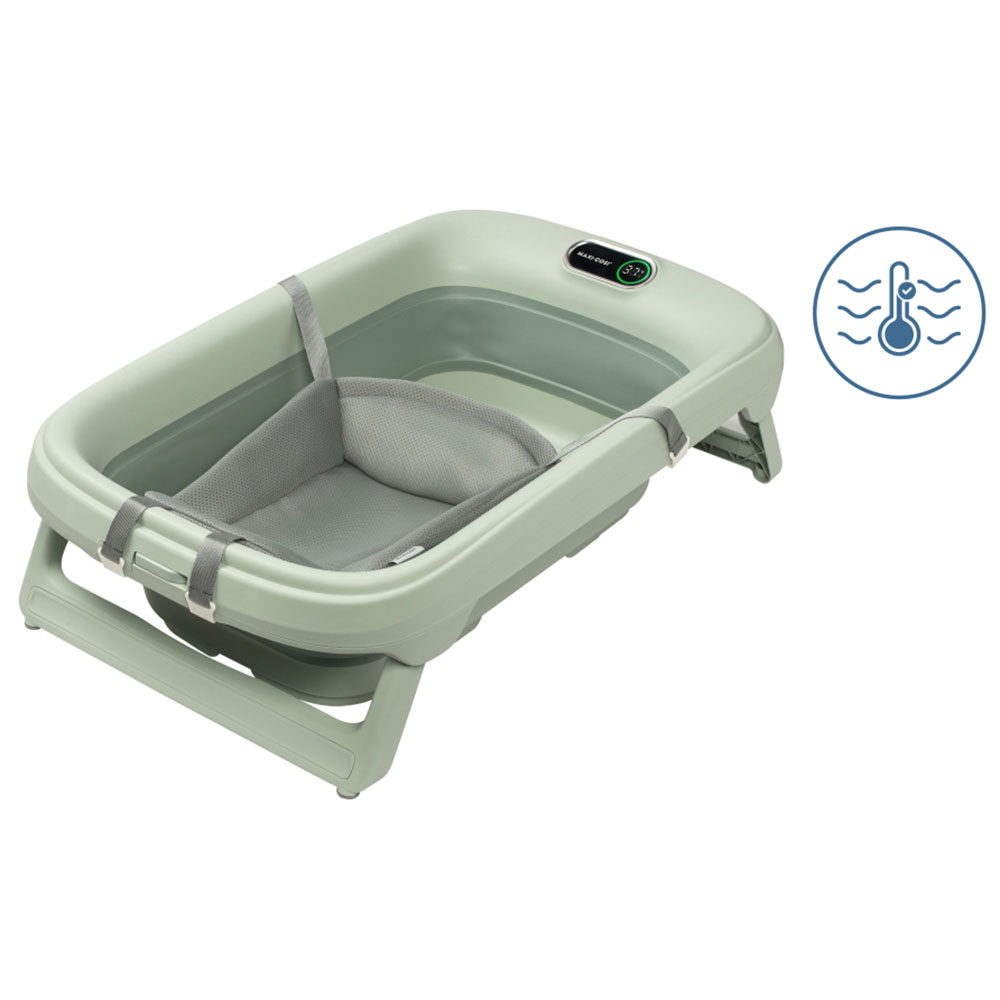 Maxi-Cosi Indigo Plus badebalje + nyfødtinnlegg Sage Green