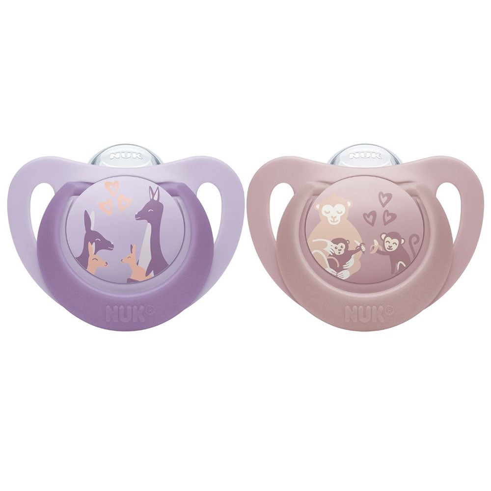 NUK first choice monkey/kangaroo 6-18 m