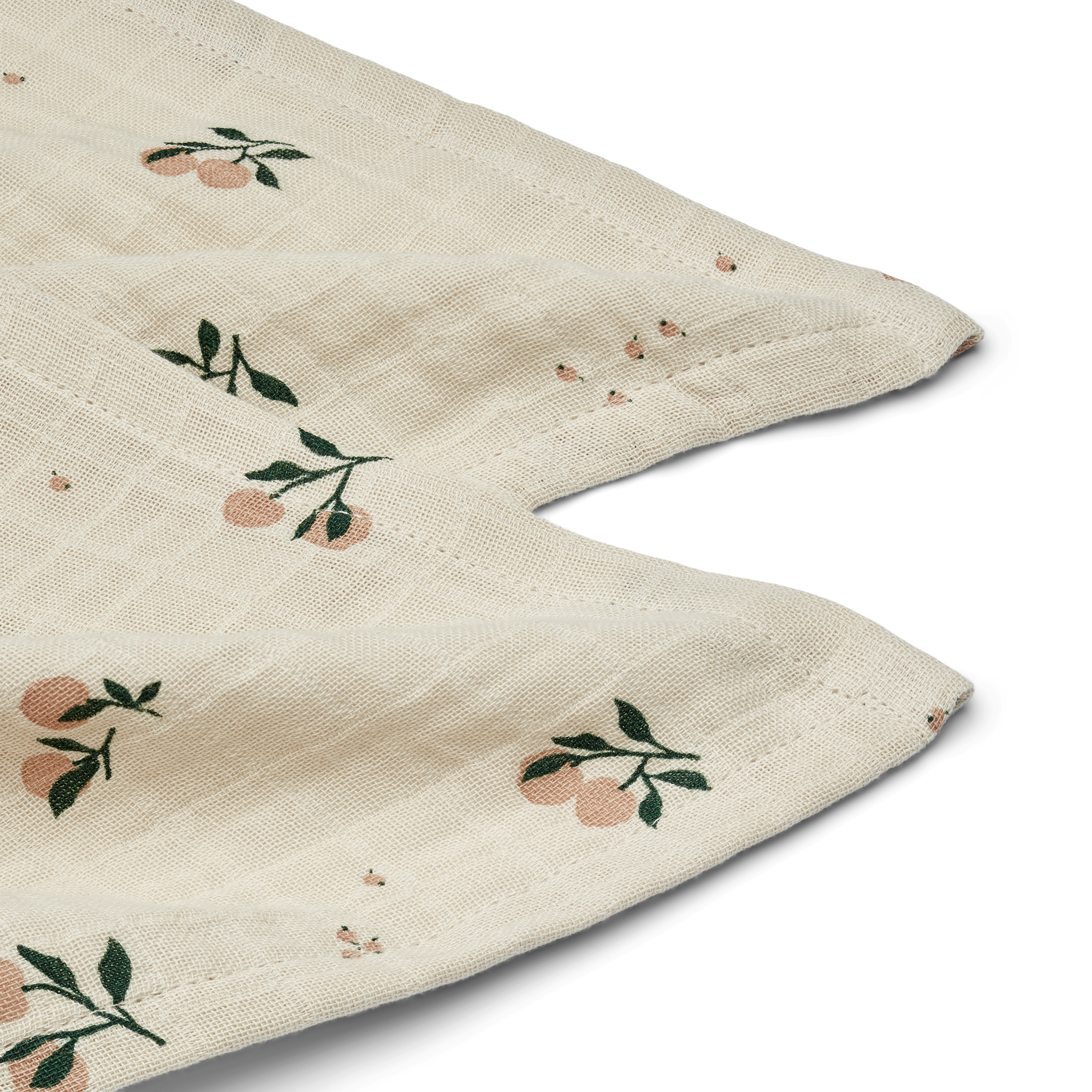  Liewood Lewis muslintepper 2-p Peach / Sea shell mix