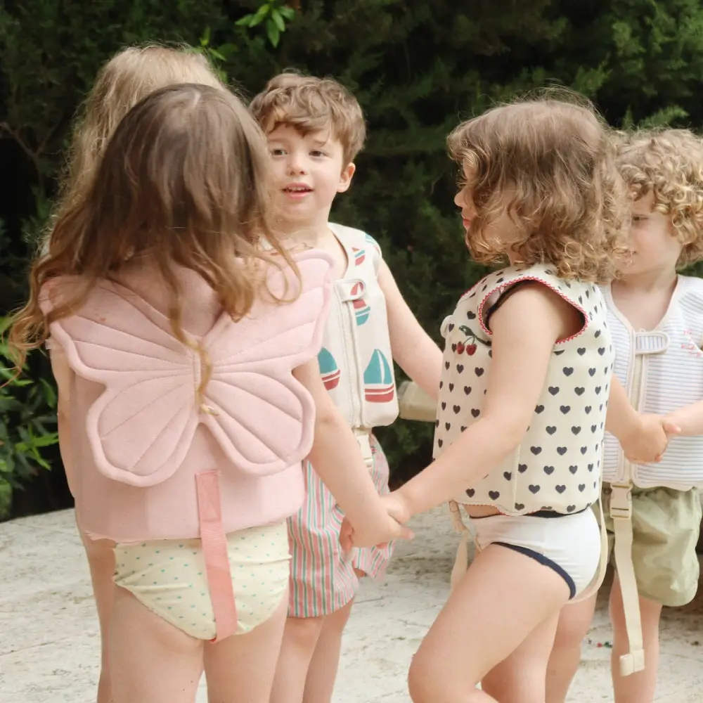 Konges Slöjd Piper svømmevest Powder Pink 2–3 år