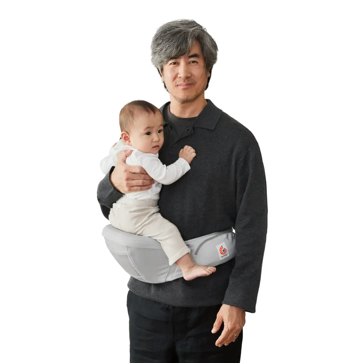 Ergobaby Lift hoftesete Pearl Grey