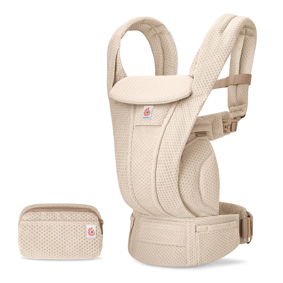 Ergobaby Omni Deluxe Mesh Bæresele - Natural Beige