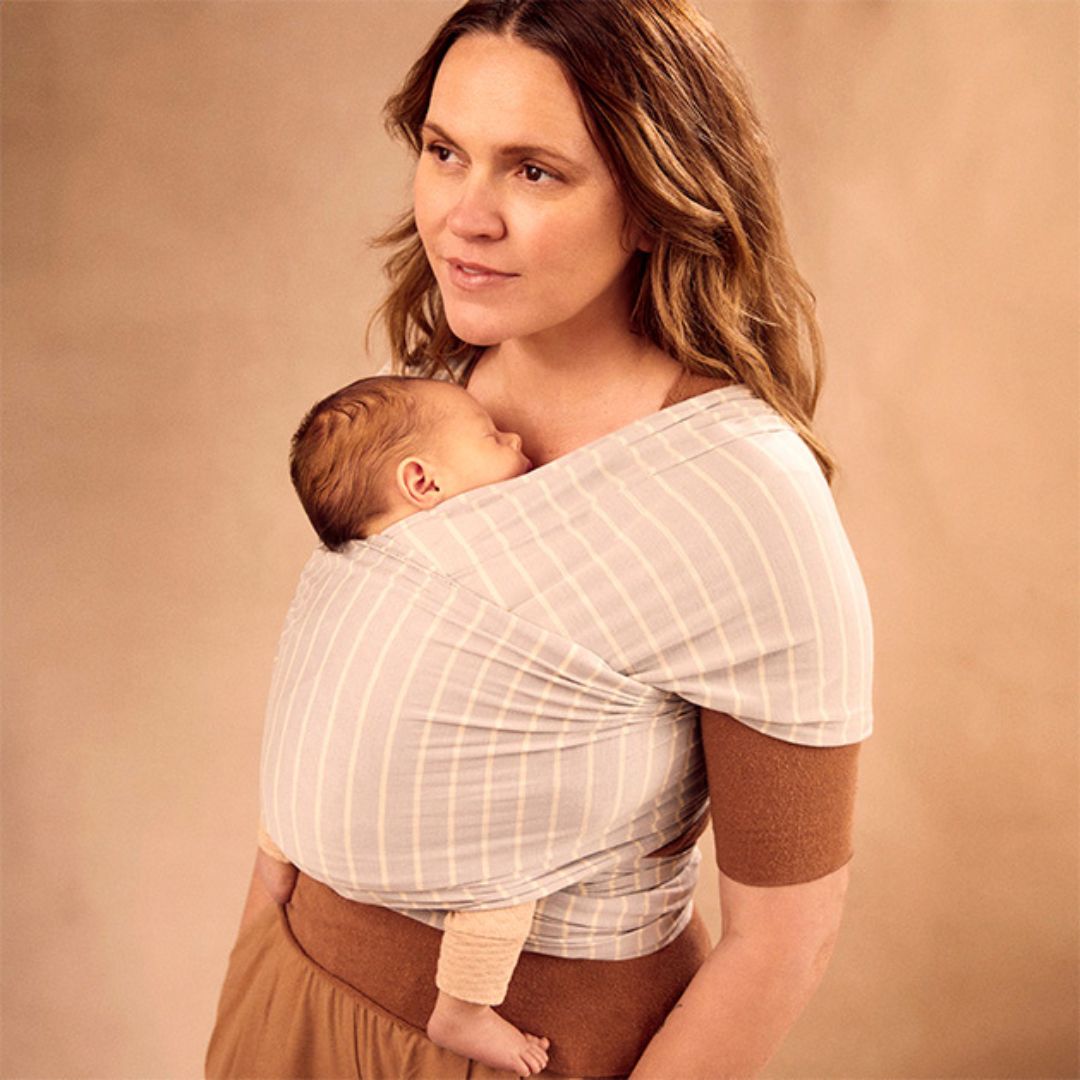 Ergobaby Aura Wrap bæresele Grå striper