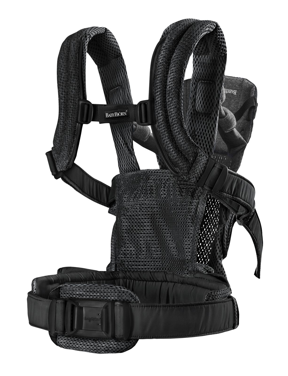 BabyBjörn bæresele Harmony 3D Mesh Black