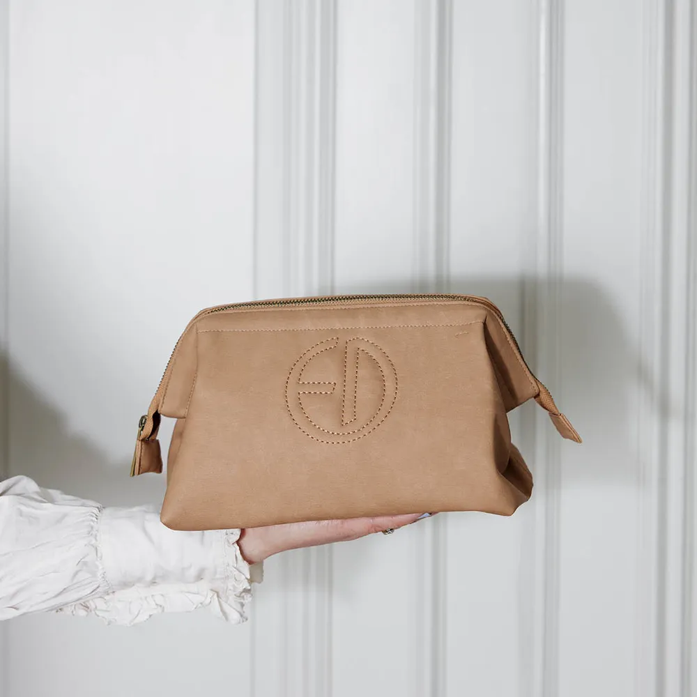 Elodie Zip&Go toalettmappe Aviator Brown