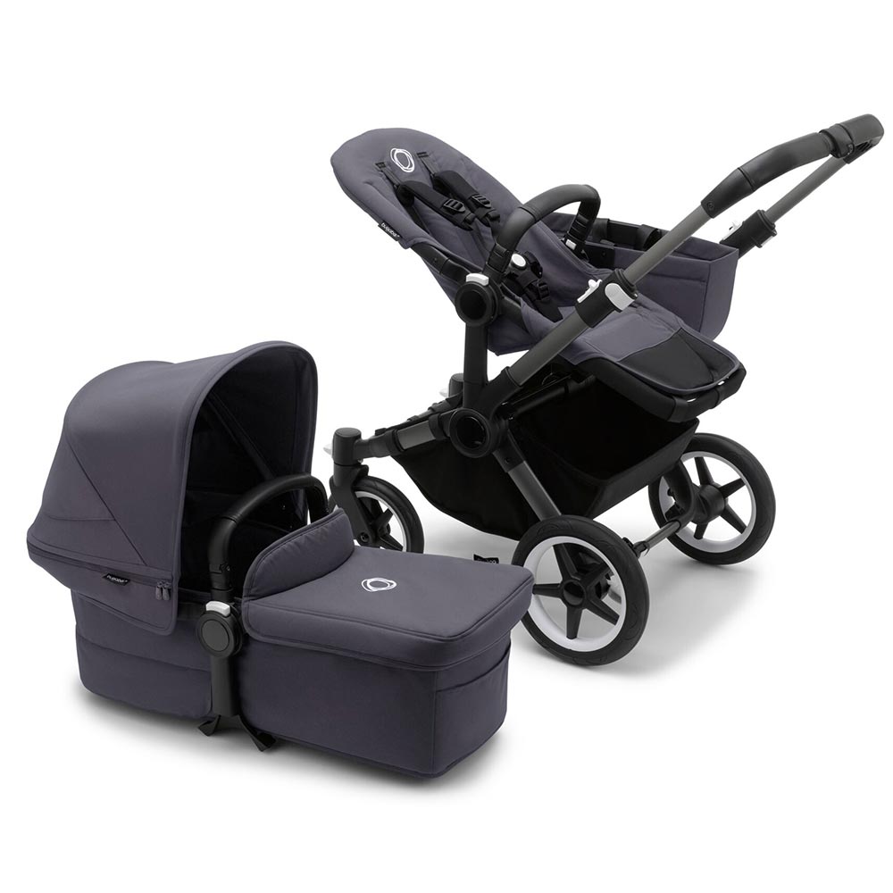 Bugaboo Donkey 5 barnevogn Mono Graphite/Stormy Blue