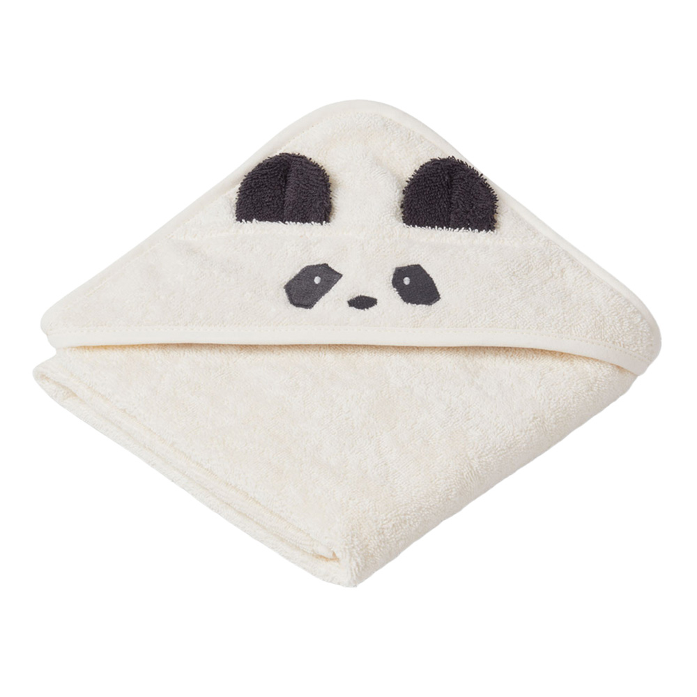 Liewood Albert badekåpe Panda creme de la creme 0010