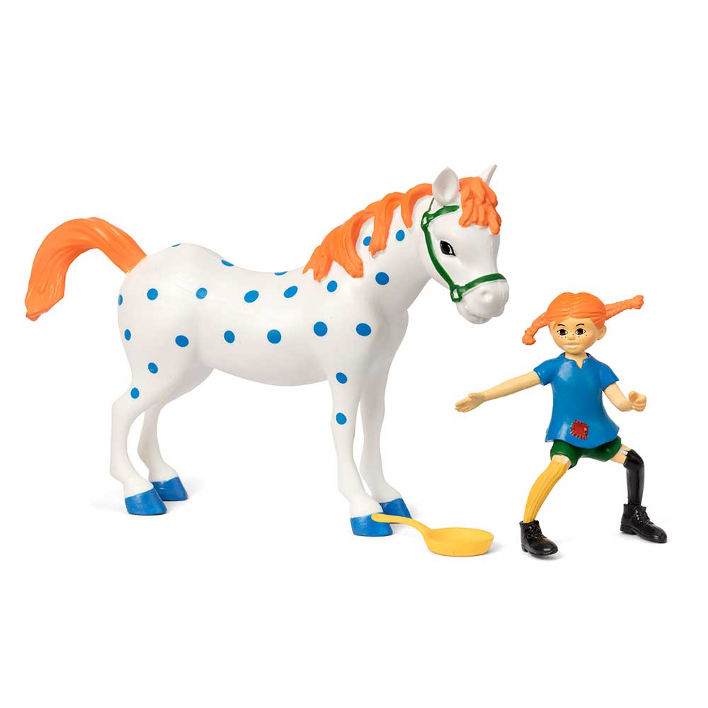 Figursett med Pippi og Lillemann
