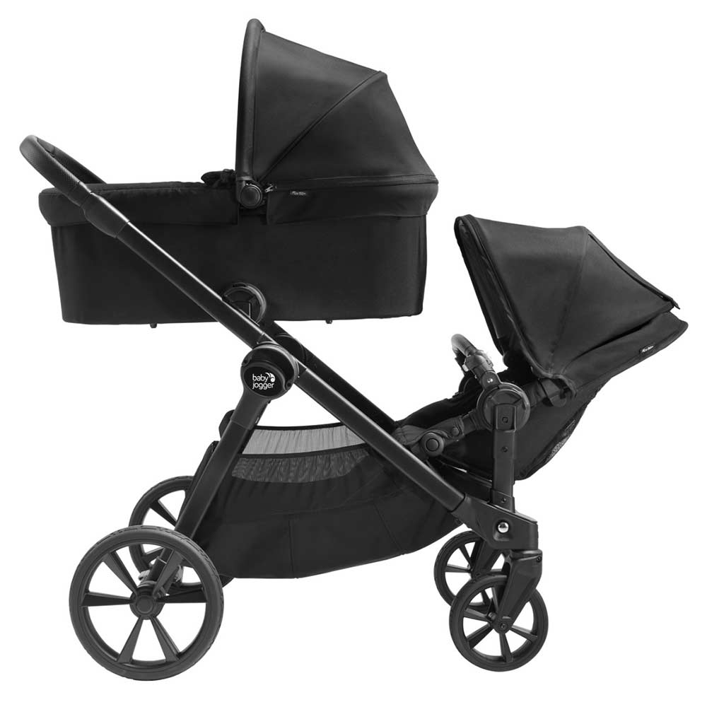 Baby Jogger City Select 2 barnevogn Tencel Lunar Black
