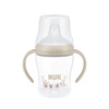 NUK Perfect Match tåteflaske med håndtak 150 ml, ape, 6 måneder+