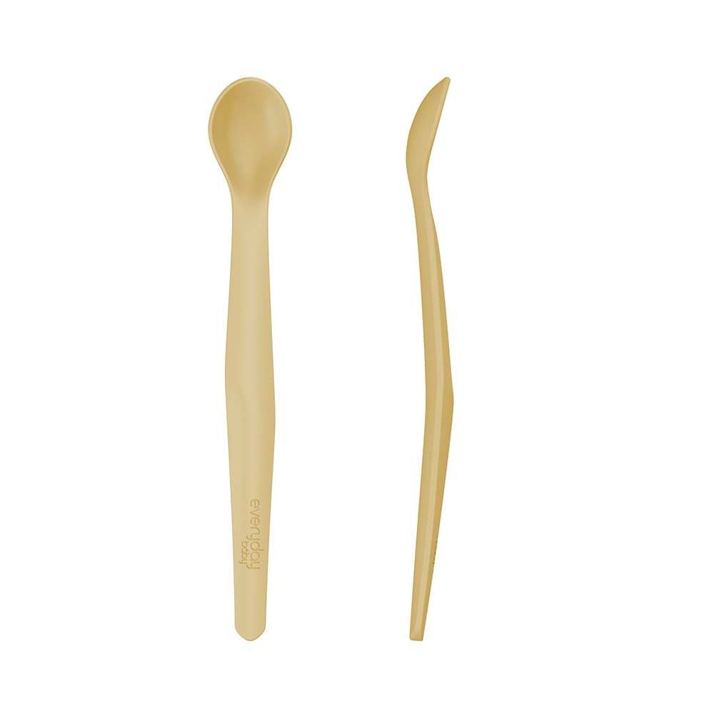 Everyday Baby Silikonskje 2-pakning Soft Yellow