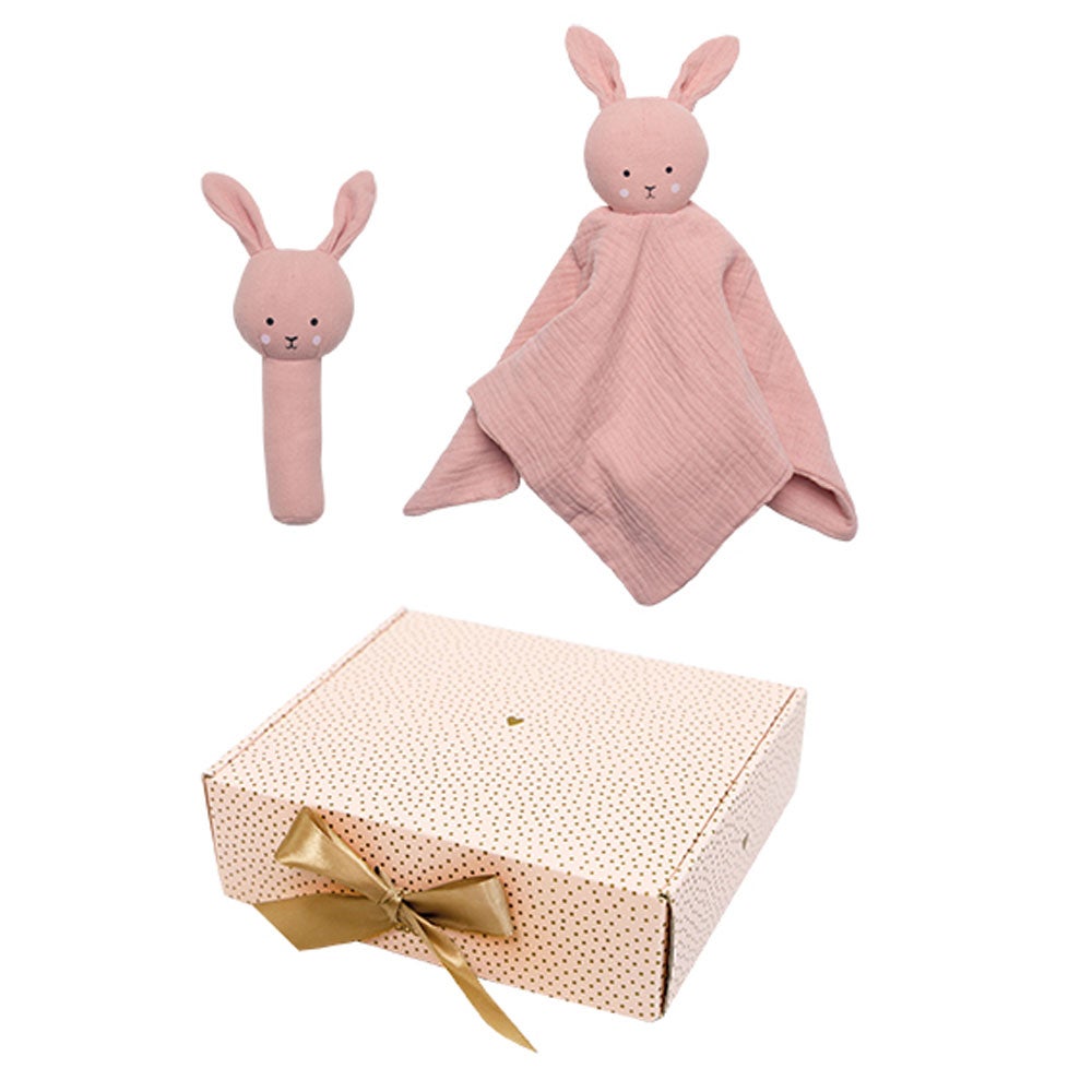 JaBaDaBaBaDo Babygave Bunny rangle rosa