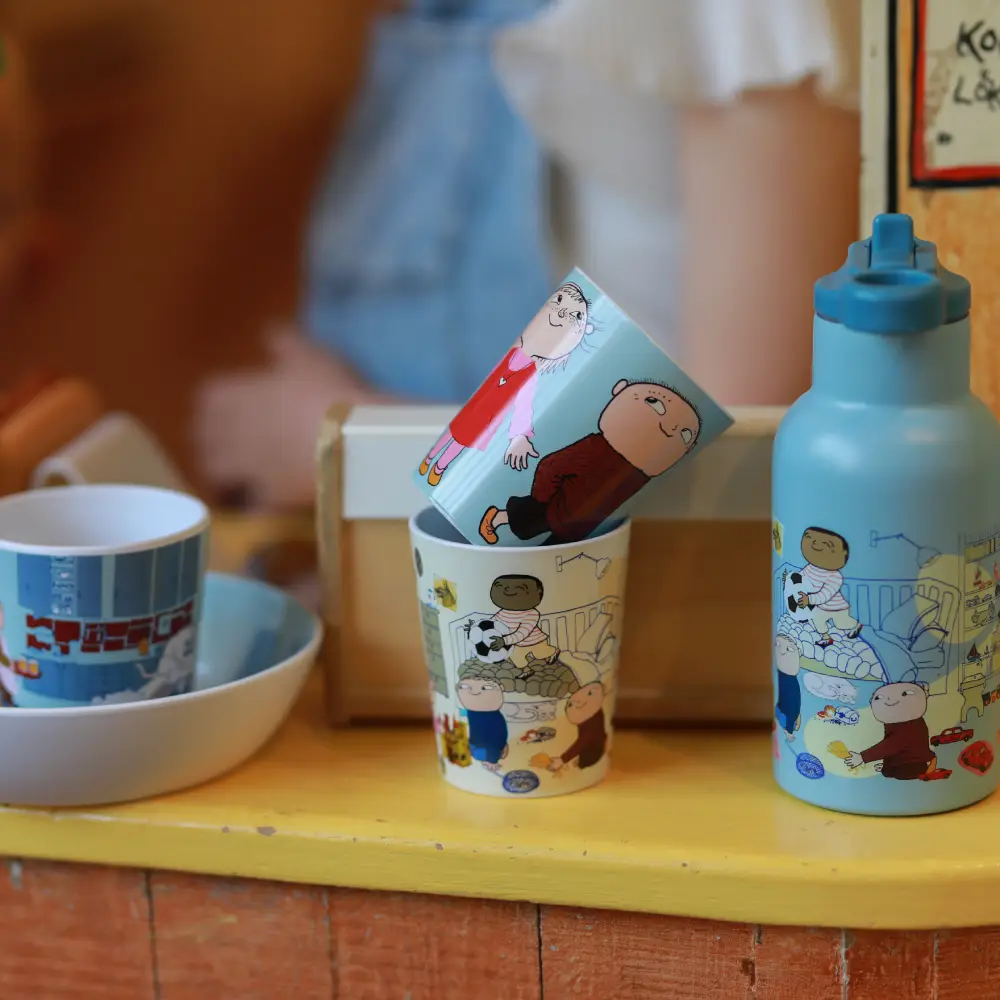 Rätt Start Alfons Åberg Tumbler-krus venner