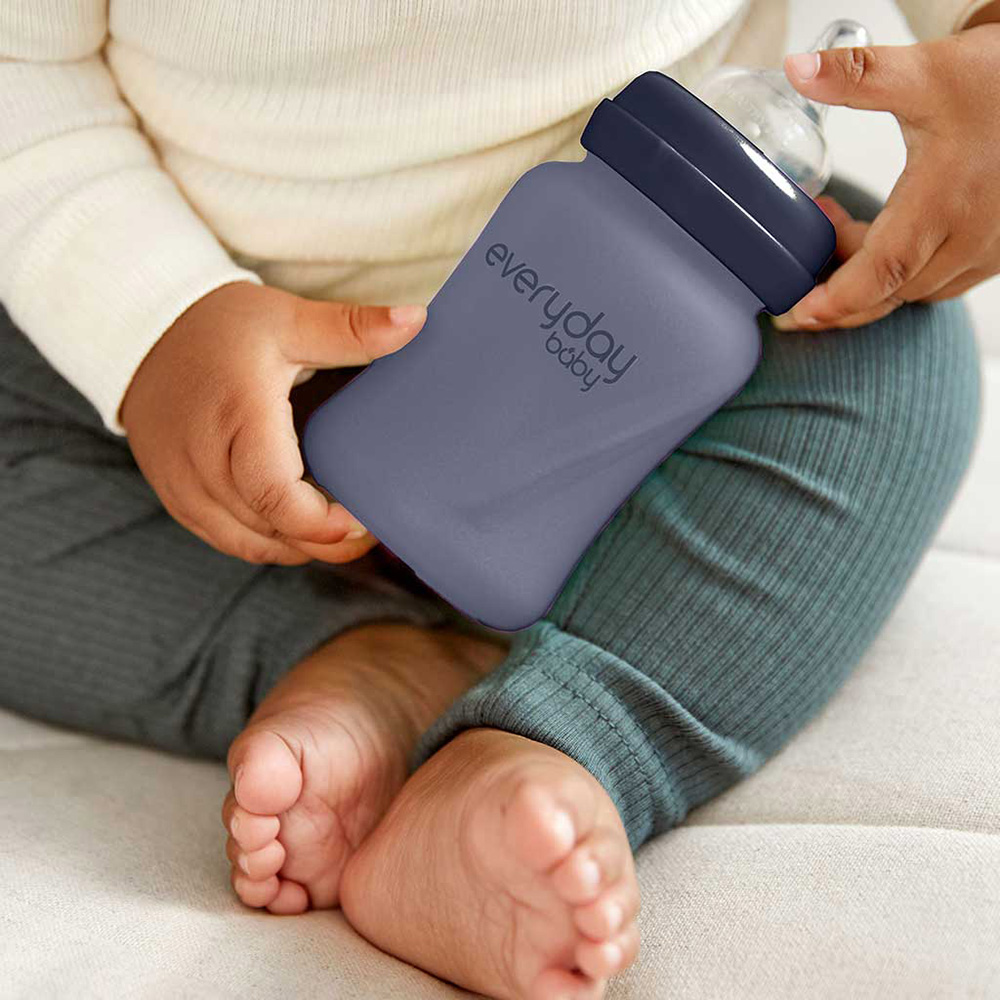 Everyday baby varmefølende tåteflaske - 150ml Blå