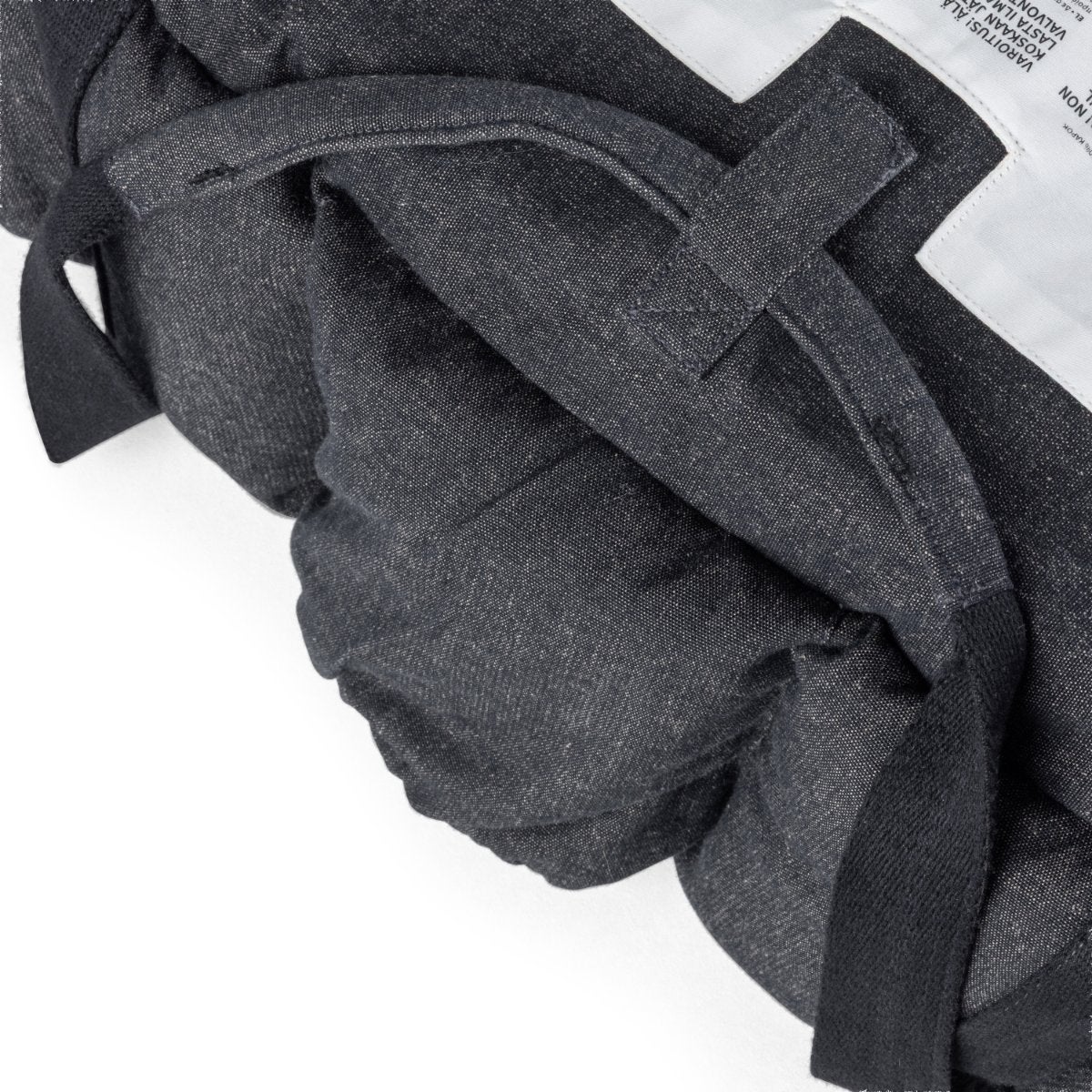 Sebra Babynest 3-i-1 med kalesje dark grey melange