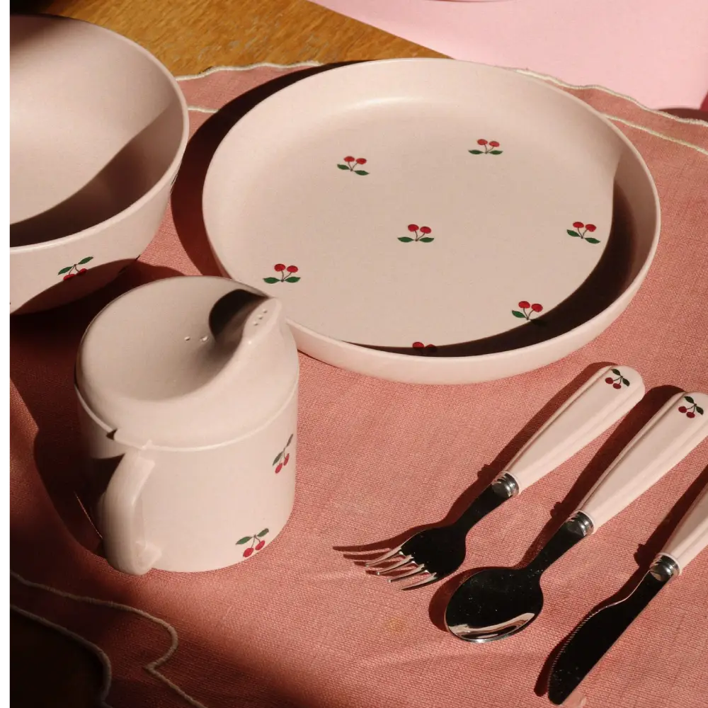 Konges Sløjd 5-pakning Tallerkener Cherry Mix