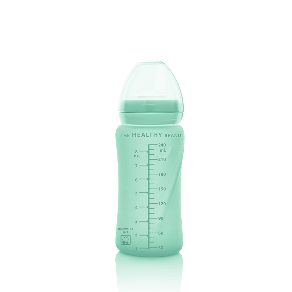 Everyday Baby tåteflaske Sunn + 150 ml - Mintgrønn