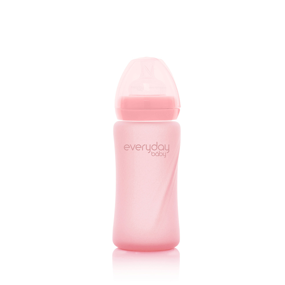 Everyday Baby tåteflaske Healthy + 240 ml - Rose Pink