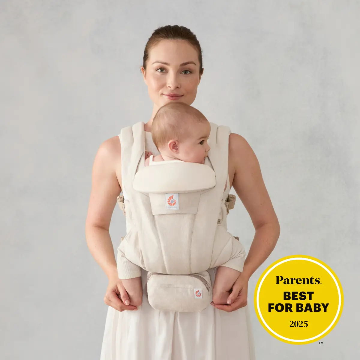 Ergobaby Omni Deluxe Cotton Bæresele -  Linen Natural