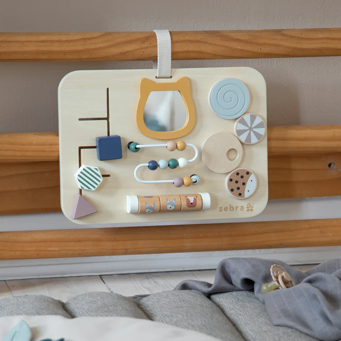 Sebra aktivitetsplate i FSC™ tre, Woodland