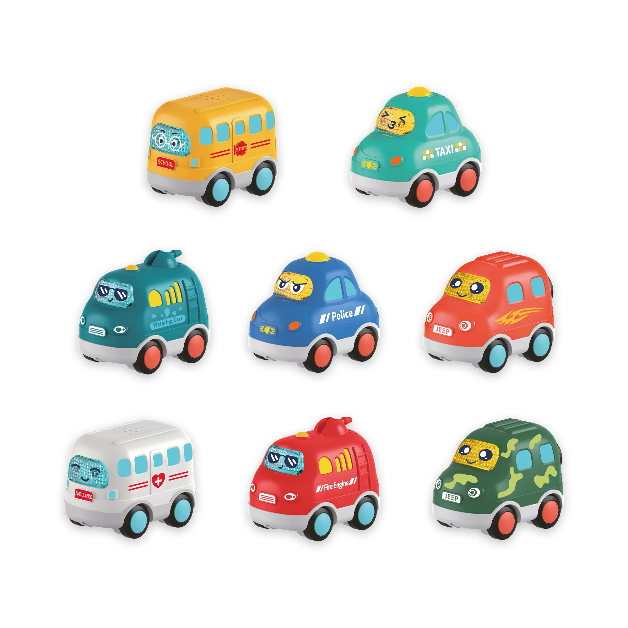Scandinavian Baby Mini Brannbil