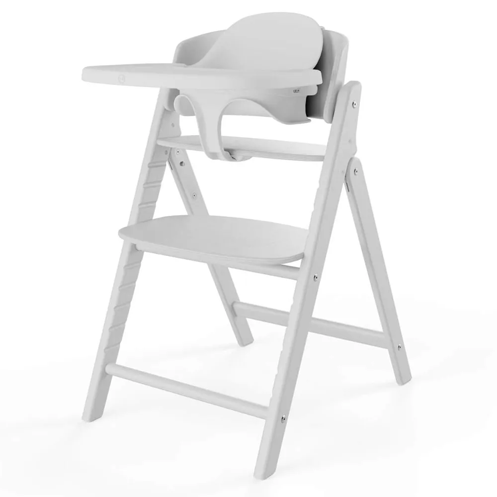 Cybex Click & Fold Spisestol 3-in-1 All White