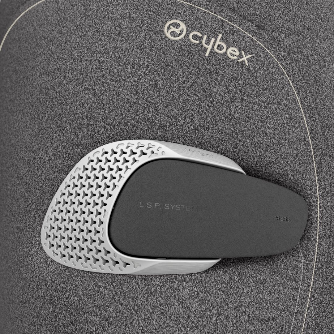 Cybex Anoris T2 bilstol med kollisjonspute i-size Plus Mirage Grey 