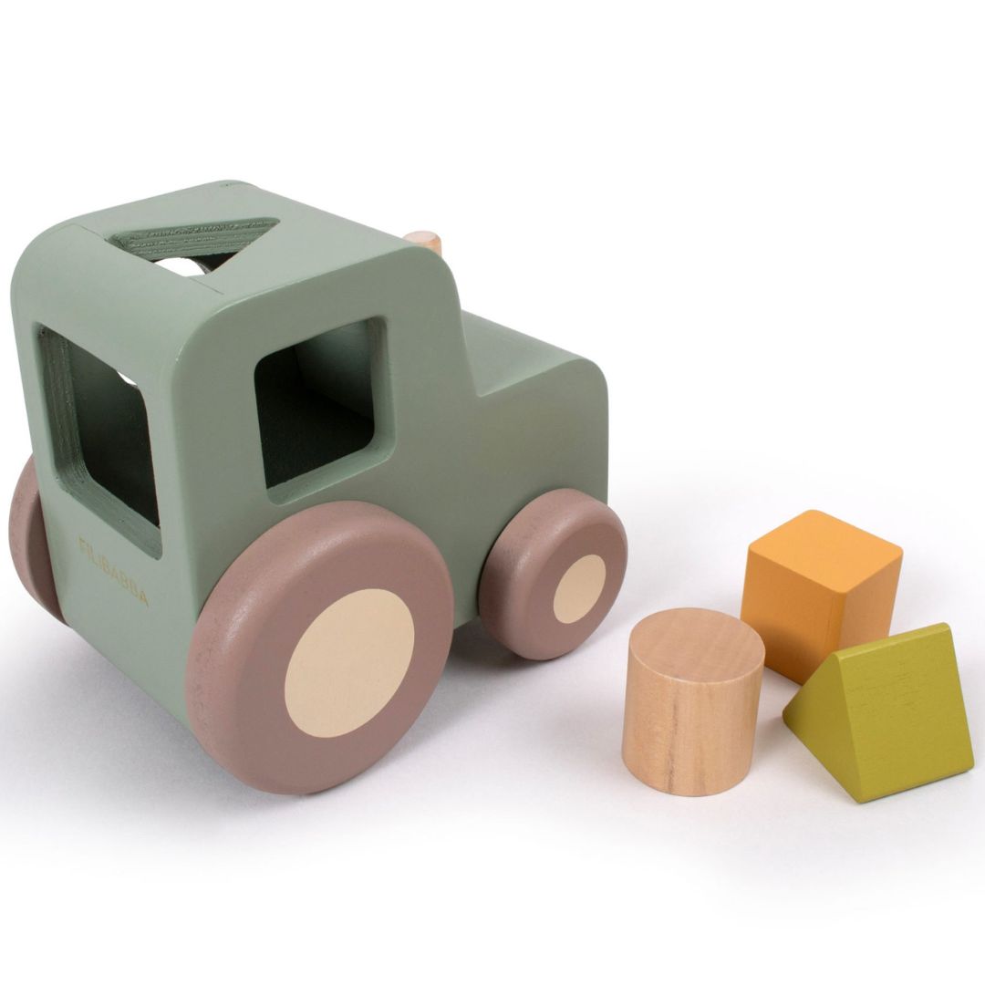 Filibabba traktor med blokker