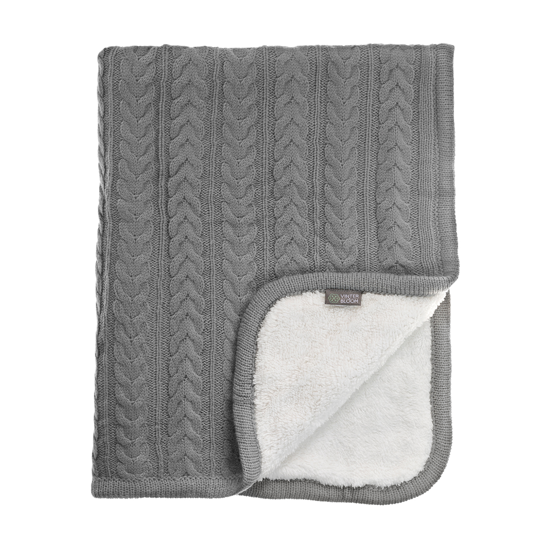 Vinter & Bloom Kosepledd for babyen Dove Grey