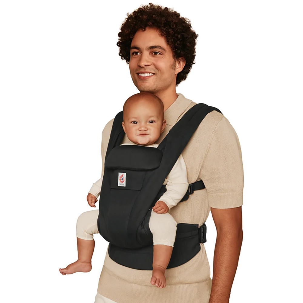 Ergobaby Omni Deluxe Cotton Bæresele - Onyx Black