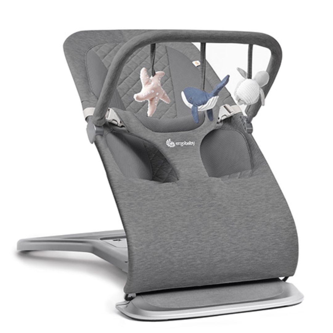 Ergobaby Evolve Babysitter lekegrind kullgrå