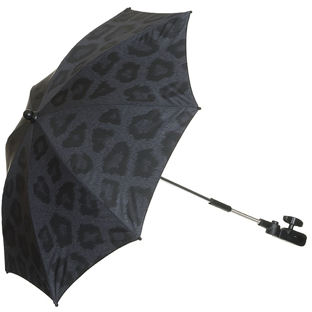 Fresh Kid Parasol barnevogn Leopard Svart
