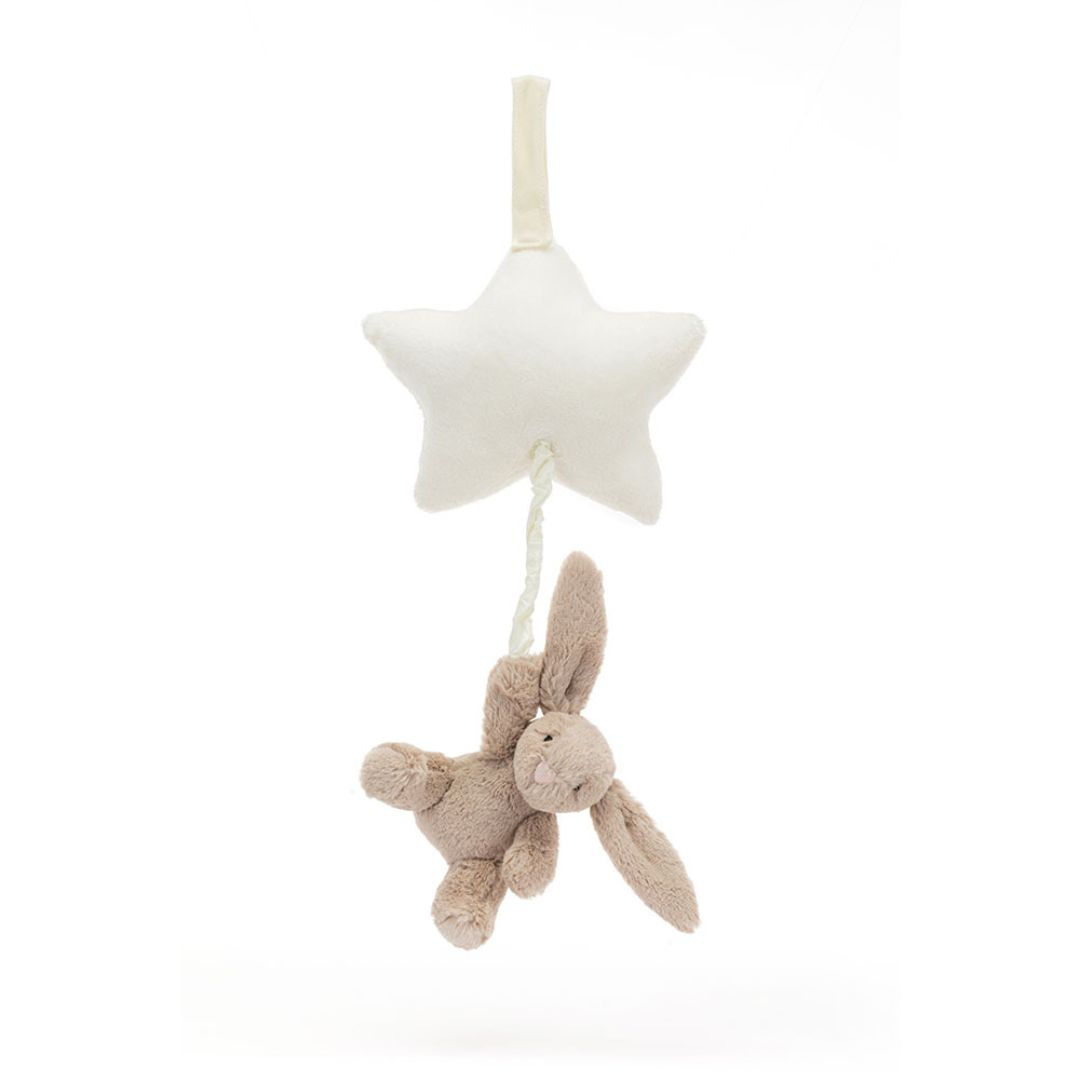 Jellycat Bashful Beige Bunny Star musikkanheng