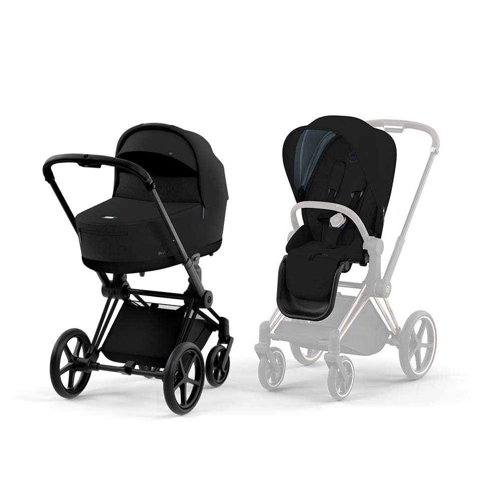Cybex ePriam barnevogn Onyx Black SF