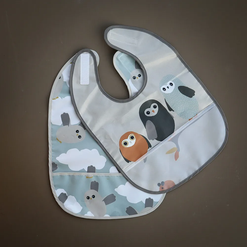 Rätt Start Owls Bibs 2-pakning