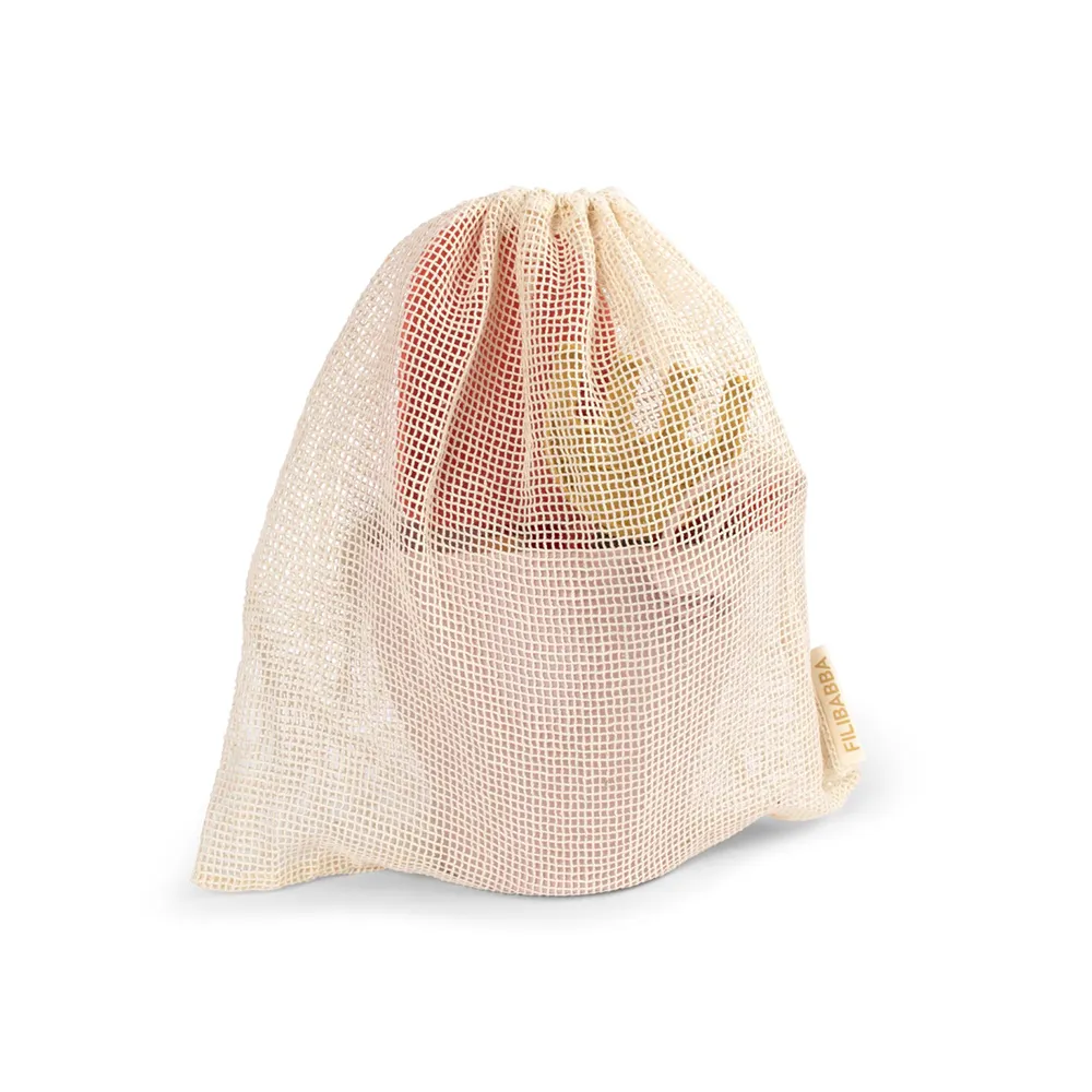 Filibabba strandsett i silikon - Peach Mix