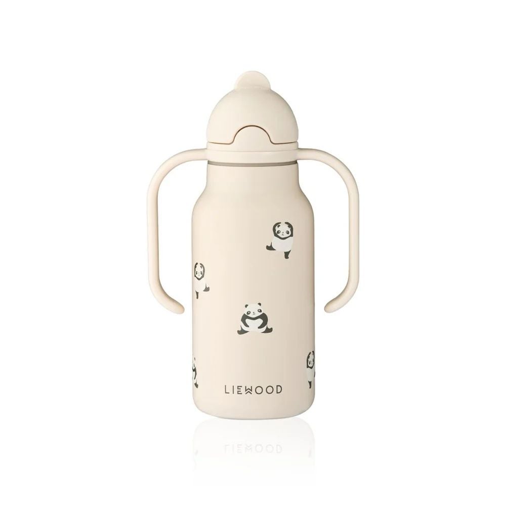 Liewood Kimmie vannflaske 250 ml – Mini Panda / Sandy