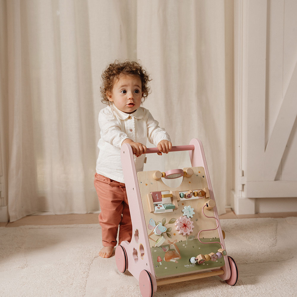 Little Dutch Aktivitets-Gåvogn Fairy Garden